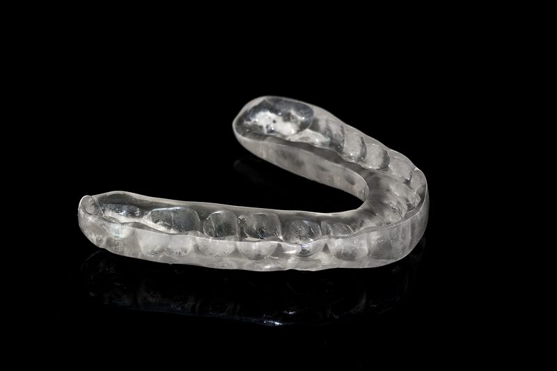 Hard occlusal splint — bruxism nightguard Sydney dental lab